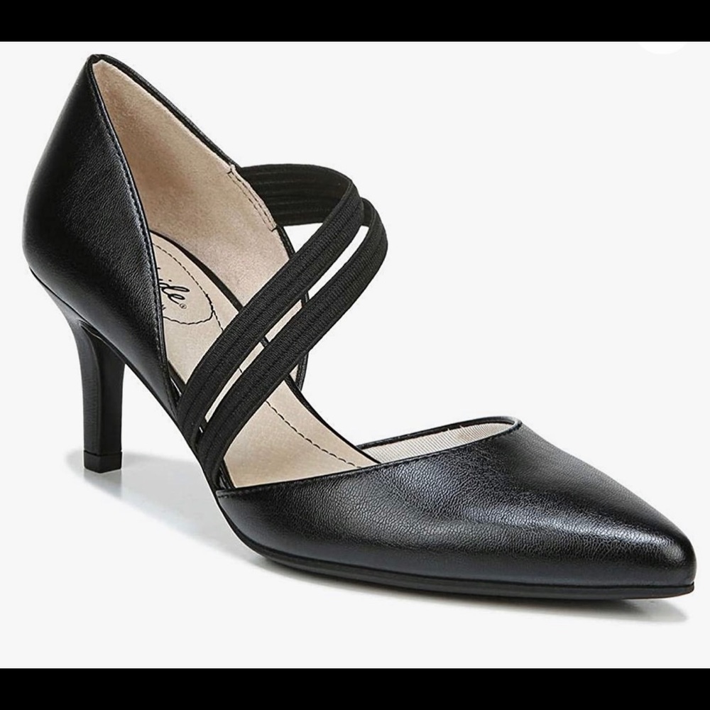 LifeStride Samantha Black Pump-Multi Sizes